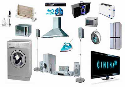 Destrucción de electrodomésticos